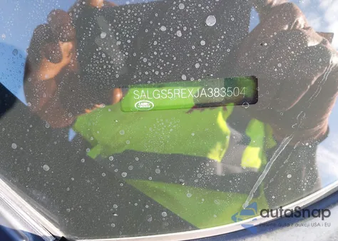 2018 Land Rover Range Rover 5.0L V8 Supercharged z USA, uszkodzony, nr VIN SALGS5REXJA383504